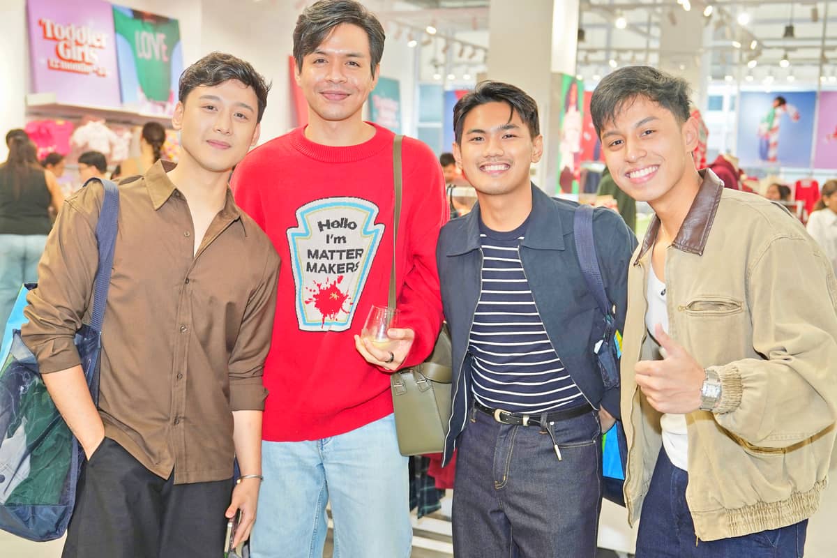 JOAQUIN Tiu, Lance de Ocampo, Justin Bangsil and Russco Jarvina.