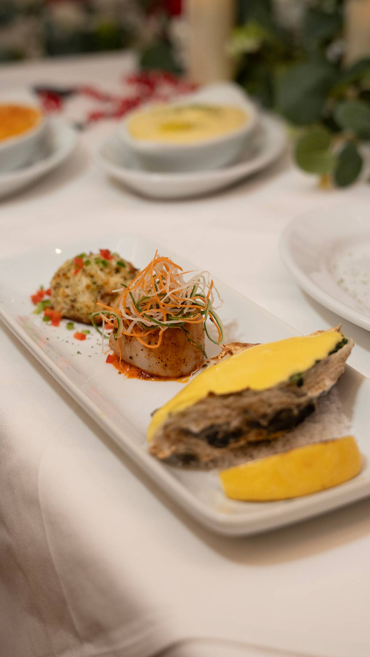 SEAFOOD Trio.