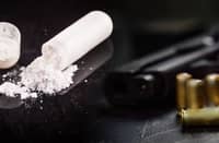 ANTI-NARCOTICS operatives confiscate suspected shabu and firearms from a high-value target in Dulag, Leyte on 24 December 2025.