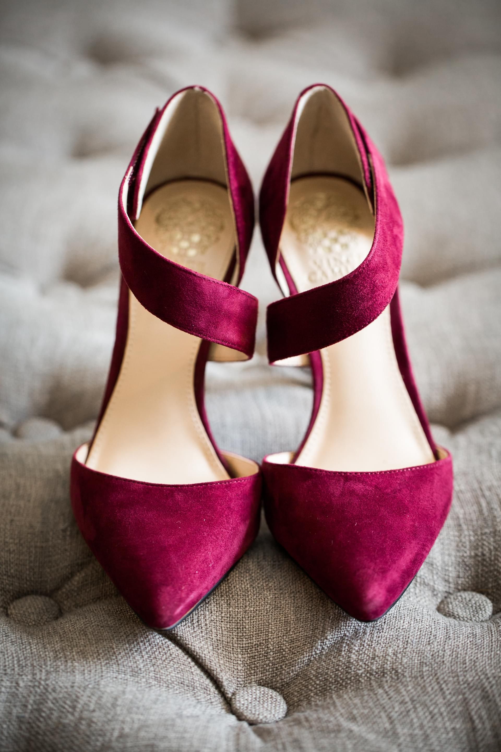 BURGUNDY shoes can add a pop of color into one’s neutral outfit.