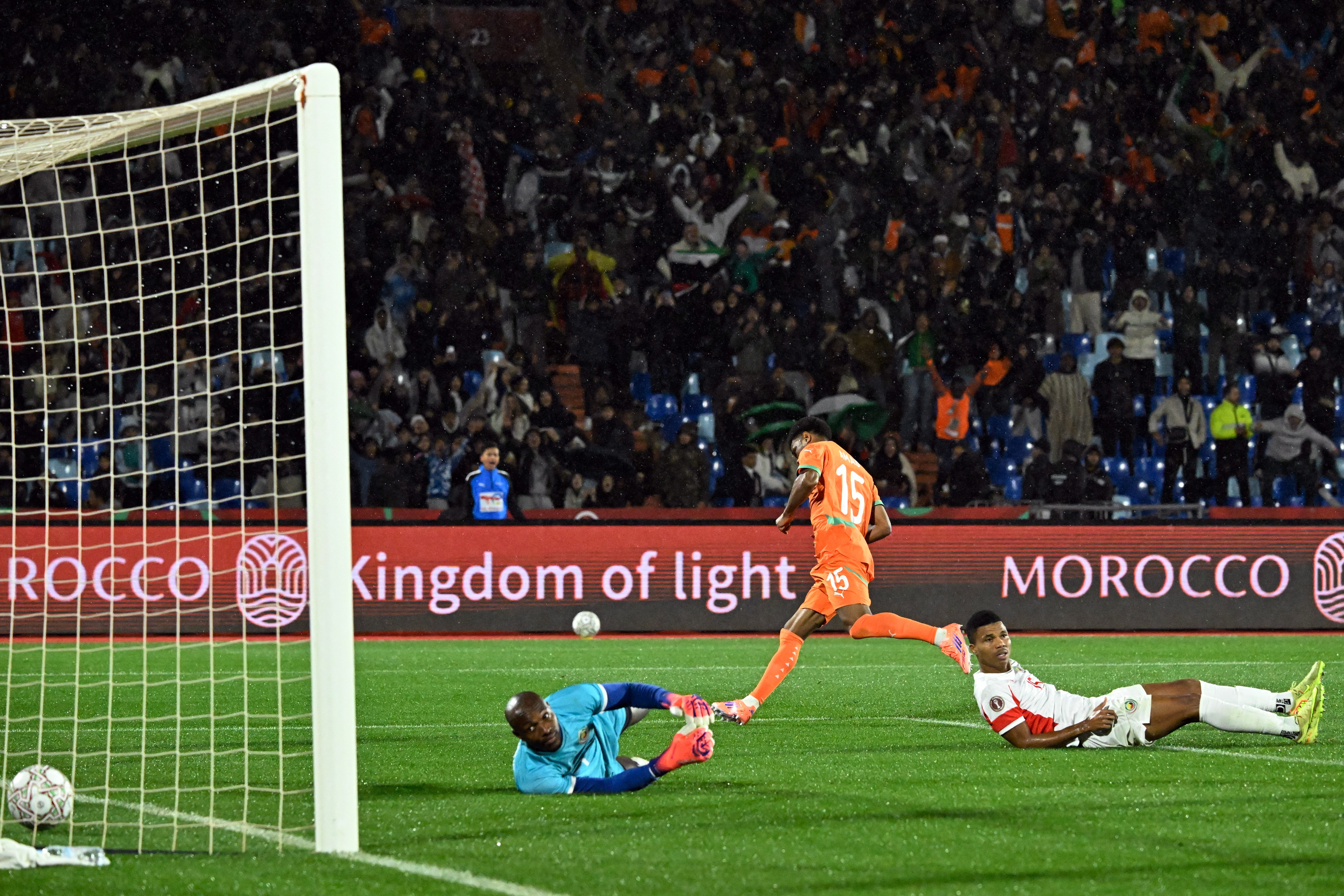 AMAD Diallo delivers a goal that lifted Ivory Coast to a 1-0 win over Mozambique in the Africa Cup of Nations in Marrakesh on Wednesday.
