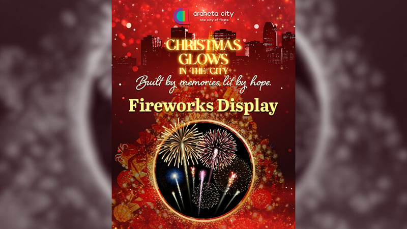 Araneta City's Fireworks Display