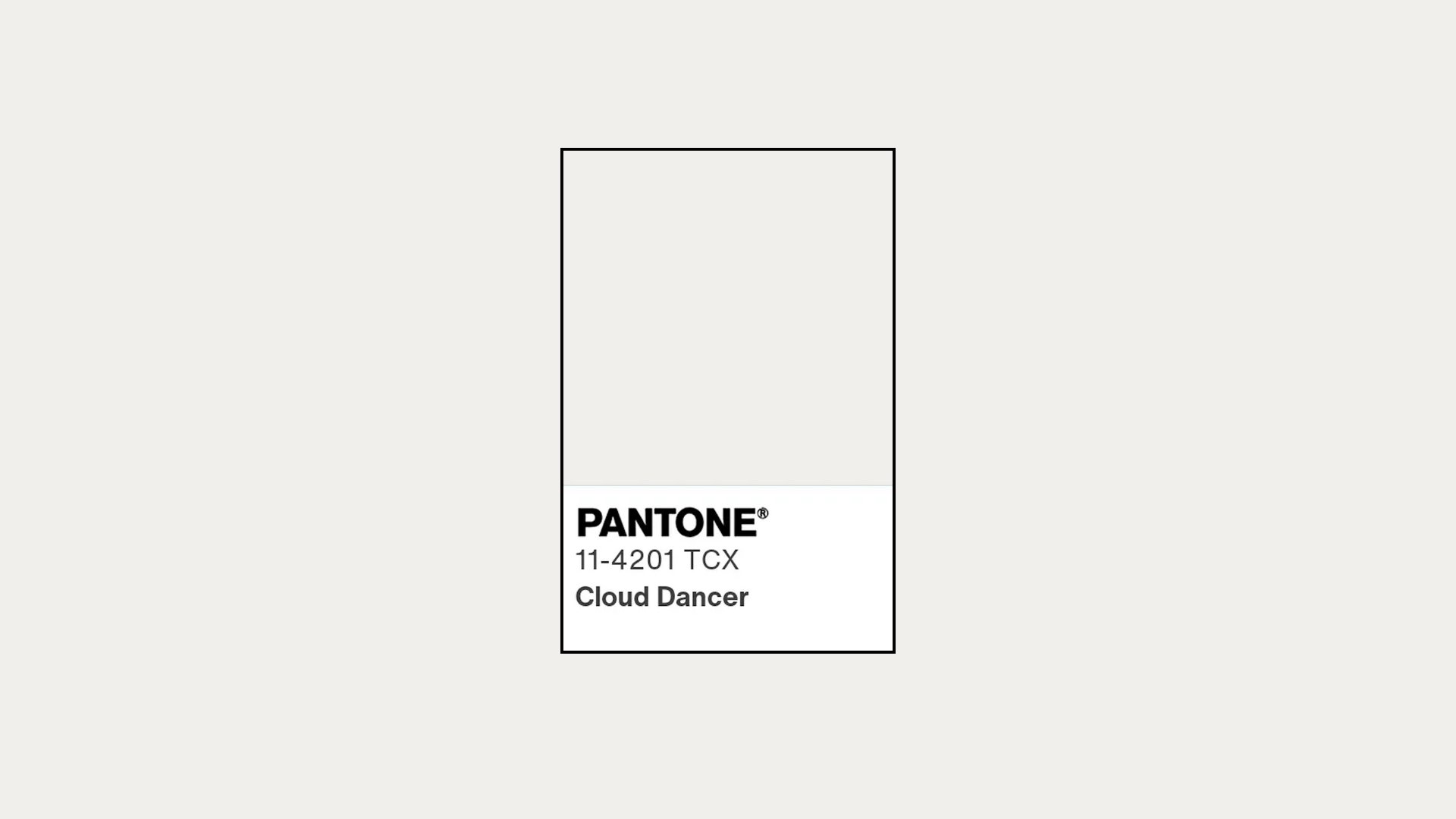 Why Cloud Dancer became Pantone’s most controversial color of the year