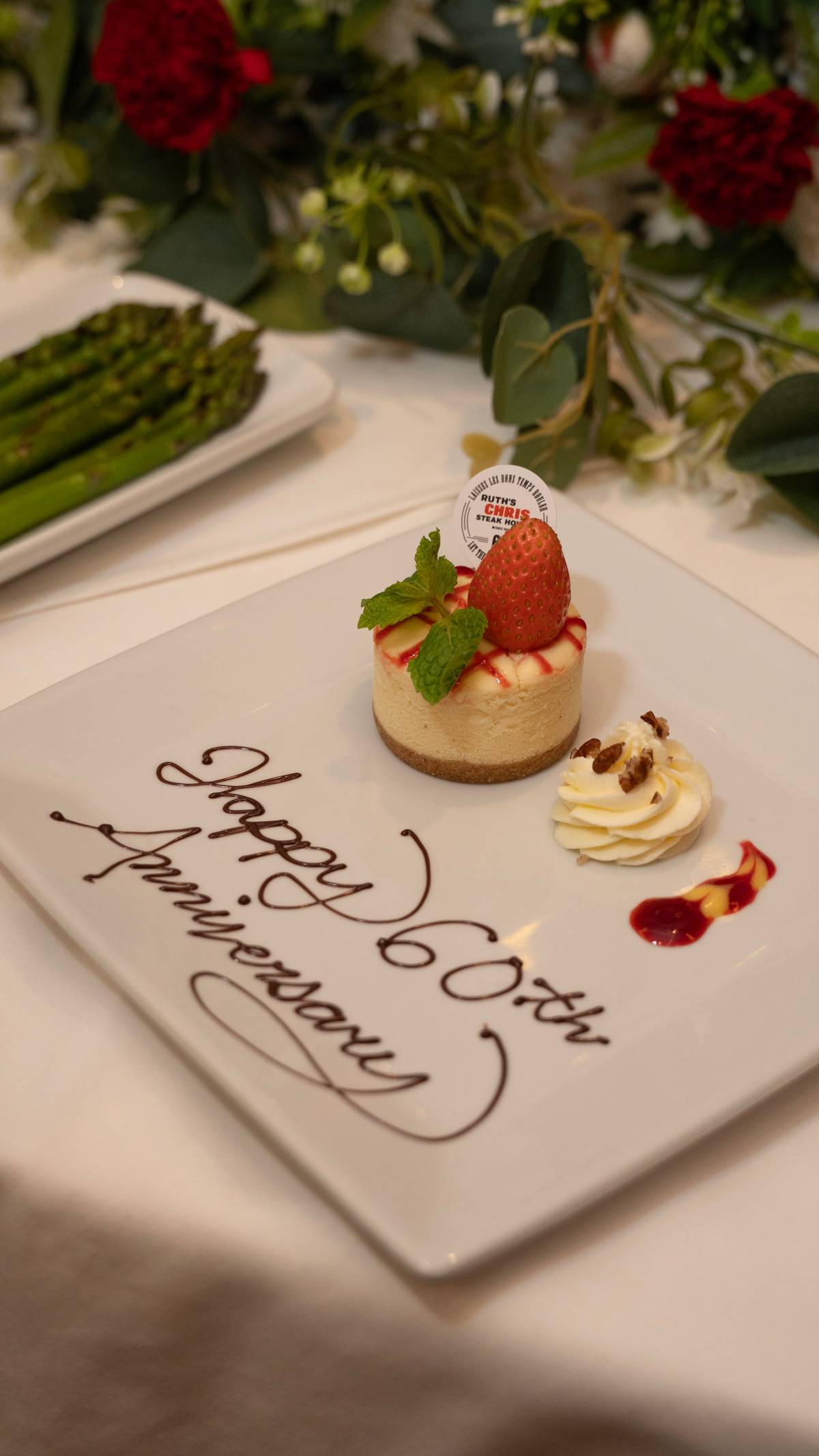 RUTH’S Chris dessert.