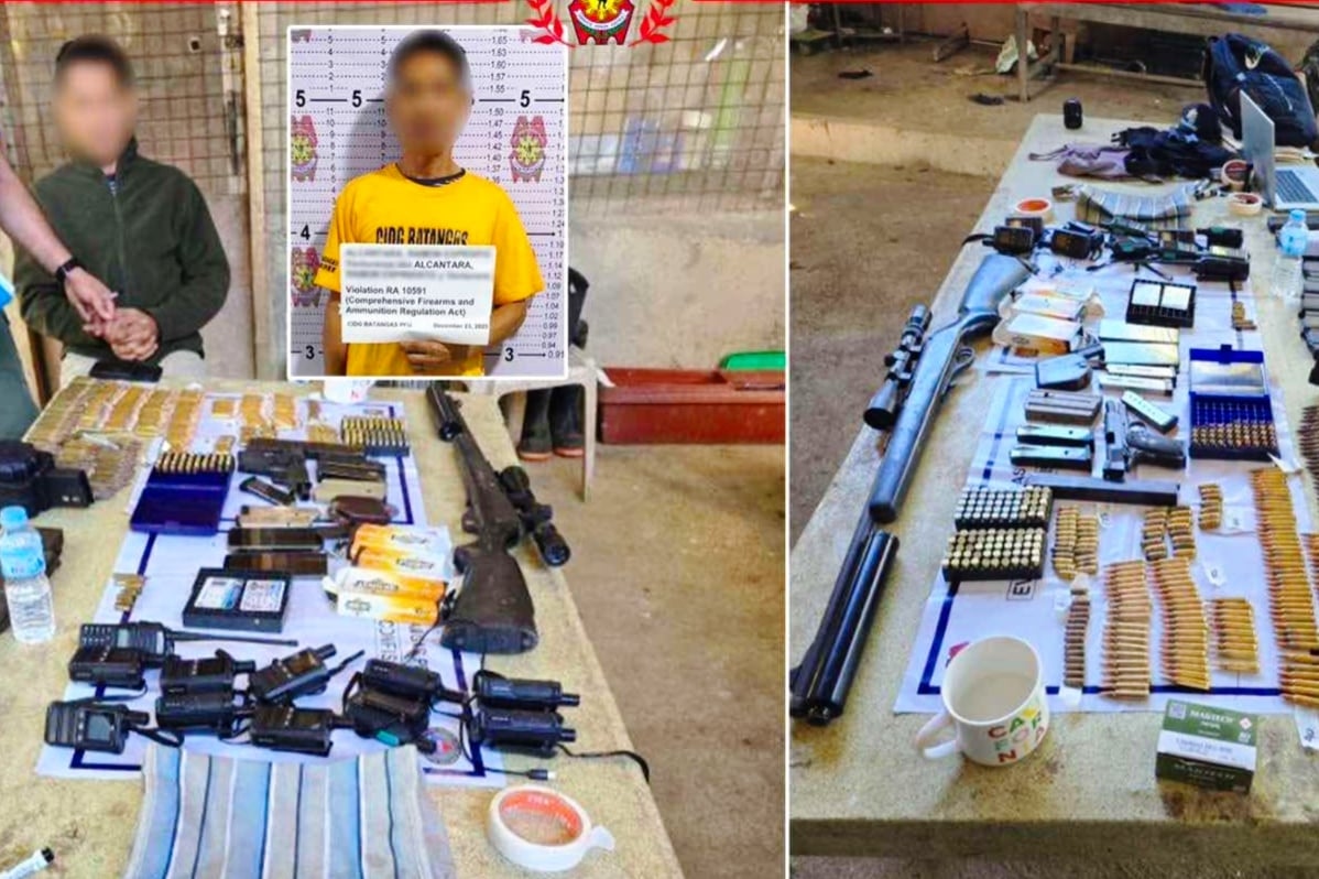 American arrested in Occidental Mindoro for murder, illegal firearms
