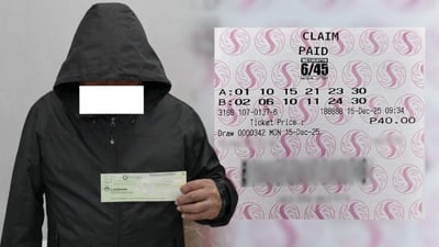 Muntinlupa street vendor wins P25-M MegaLotto jackpot