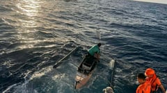 PCG rescues missing crew member off Zambales waters