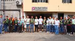 Meralco turns plastic into purpose