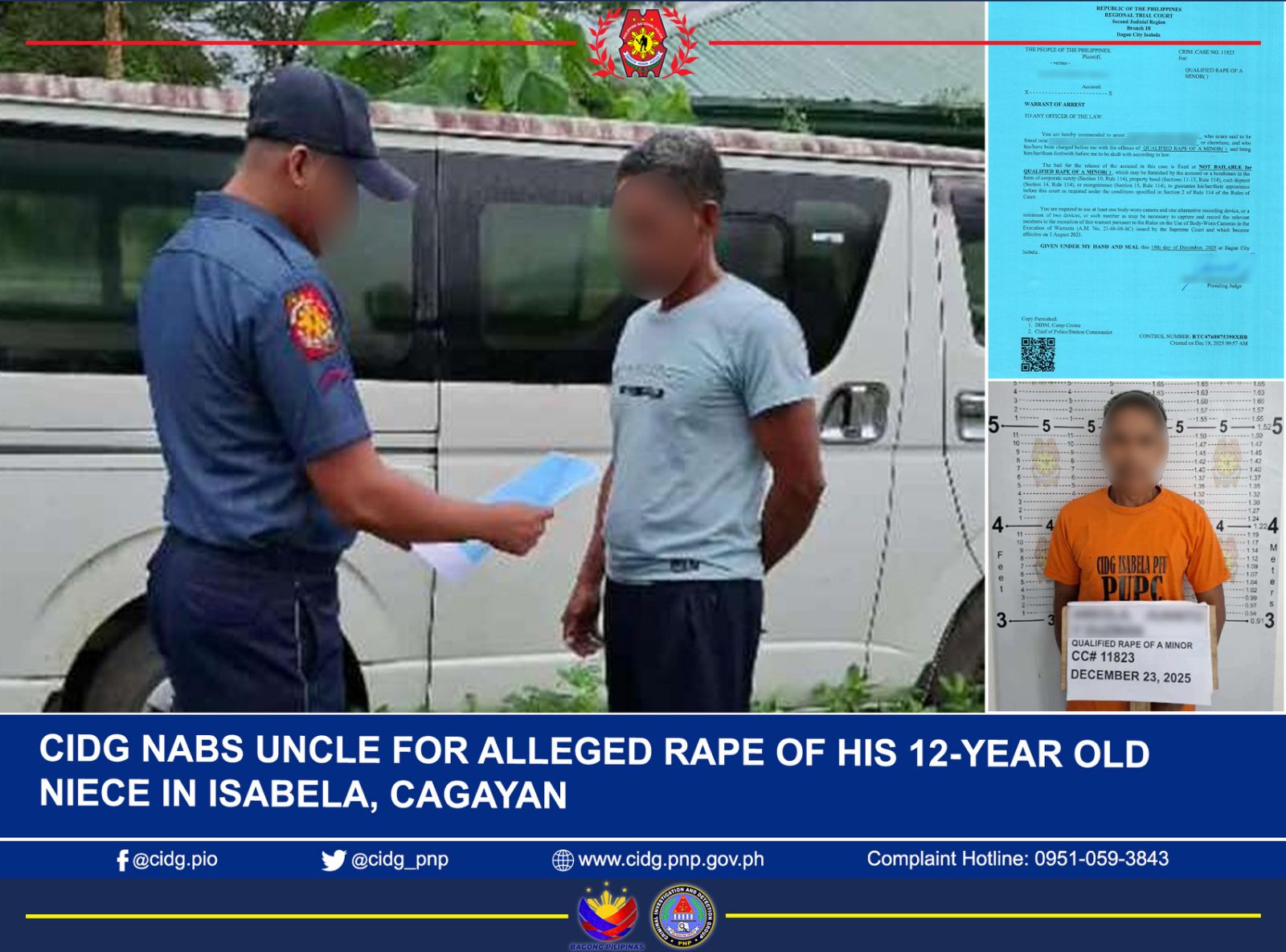Manyakol na ankol huli sa Burgos, Isabela