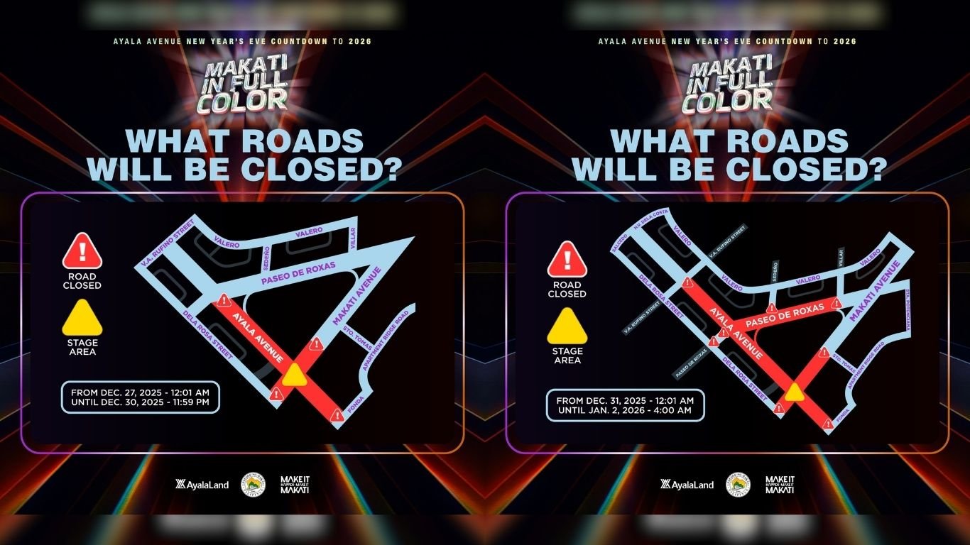 Makati sets traffic rerouting on New Year’s Eve countdown