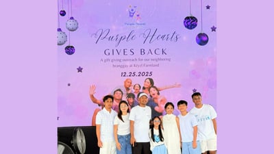 P-pop artist Love Kryzl marks Christmas Day with community outreach