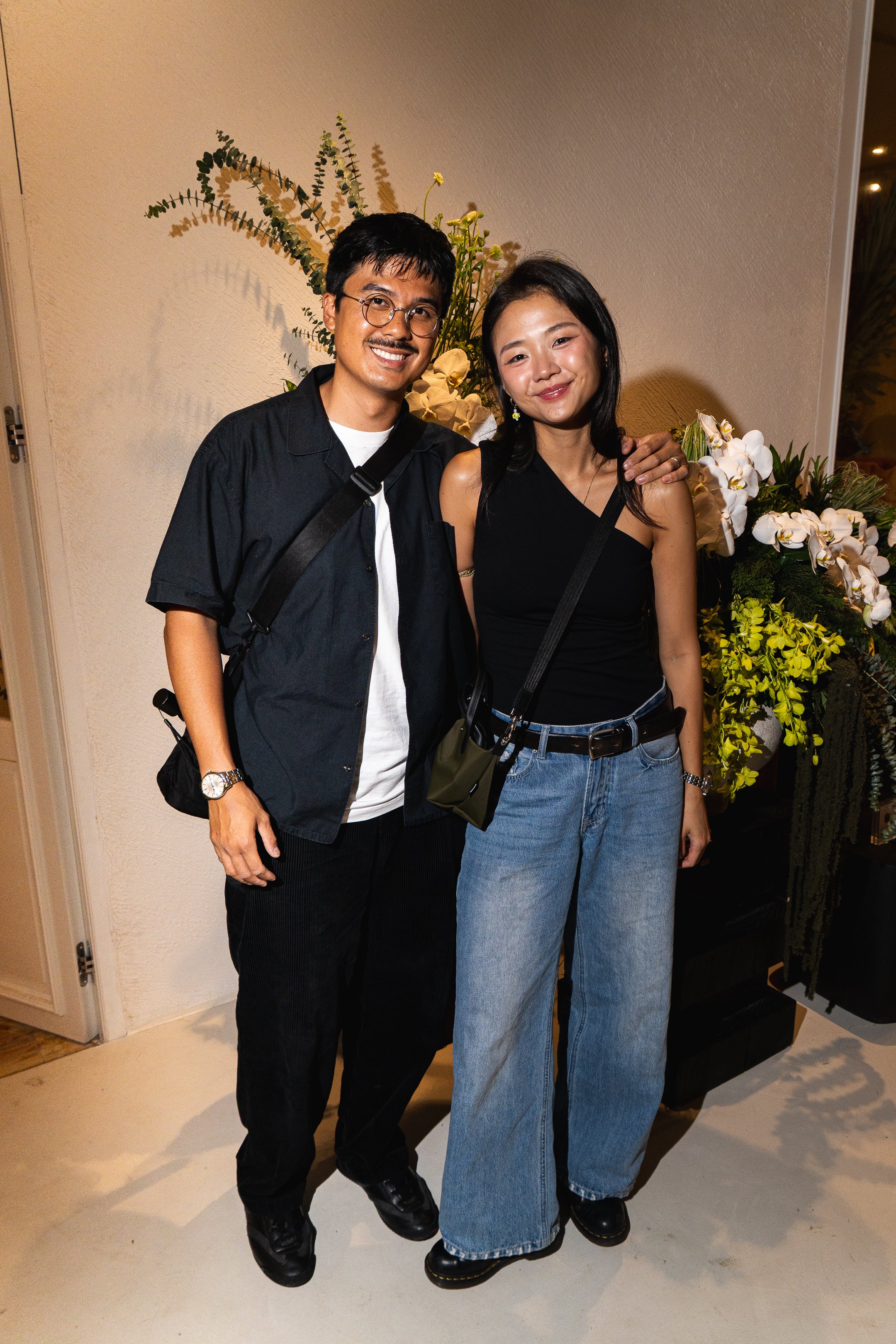 CHRISTIAN Quiocho and Selina Woo Bhang.