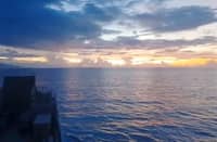BRP TAGBANUA (LC296) conducting maritime patrol in the waters of Sarangani, near Balut Island.