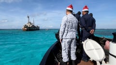 Navy keeps watch over eastern waters