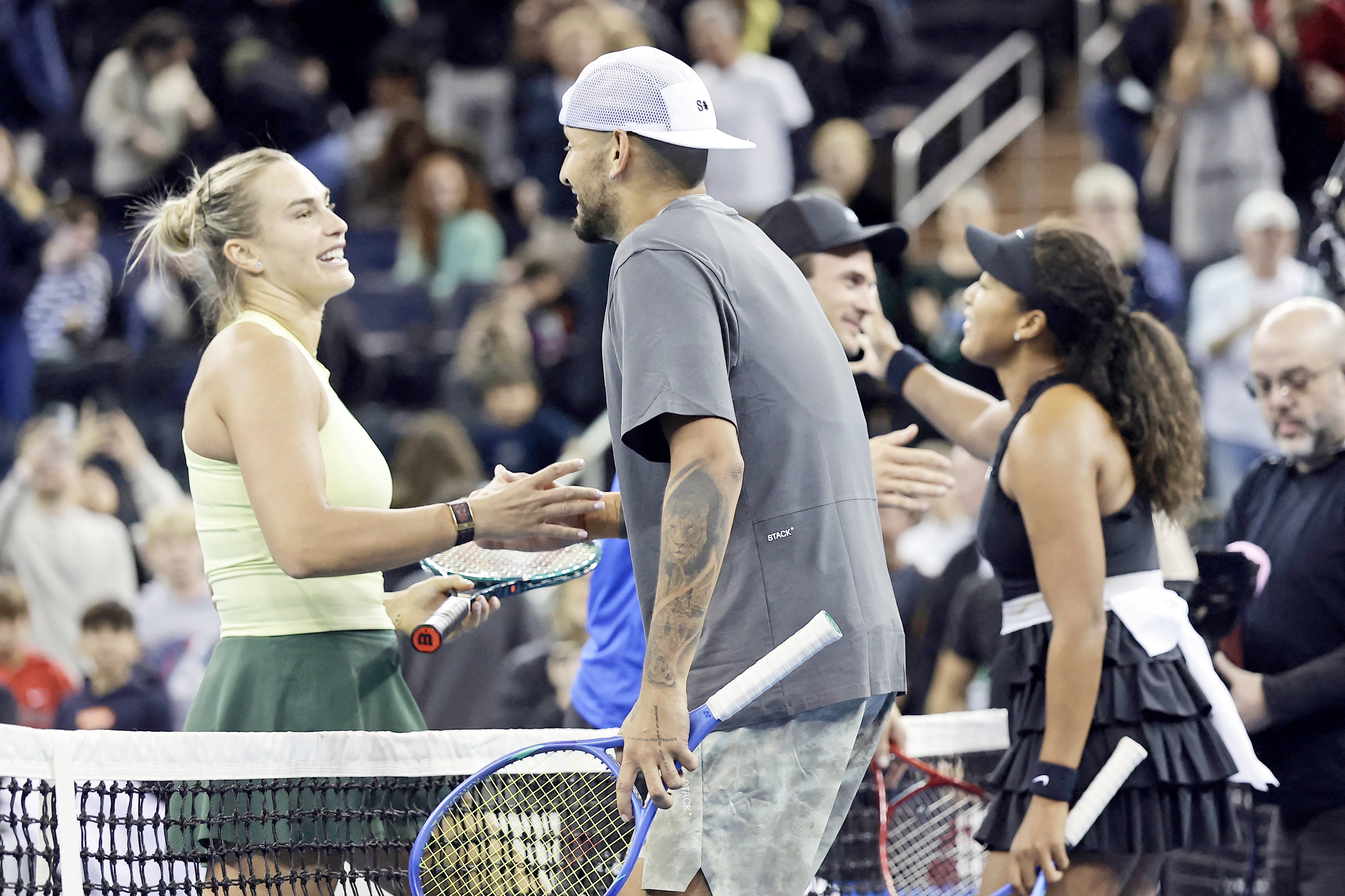 Battle of the Sexes: Sabalenka, Kyrgios Collide in Exhibition Duel