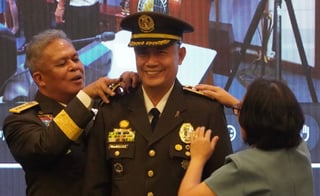 Nine new BuCor officers take oath, don ranks