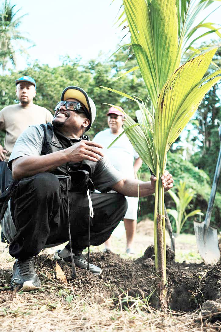 MISSION coconut Apl.de.ap of the Black Eyed Peas rap group is venturing into planting millions of coconut trees in the Philippines to make local farmers millionaires. His group OMTSE (Our Mission To Save Earth) is targeting to plant in three pilot sites covering at least 20,000 hectares next year with the farmers tending to the trees, says Dan Vo, OMTSE brand strategist, storyteller and investor. ‘They keep the seedlings as well as the intercropped seedlings. They also receive the largest portion of the carbon credits and we’ll be building processing plants to amplify the value of their product,’ Vo adds.
