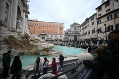 Rome to charge visitors for access to Trevi Fountain