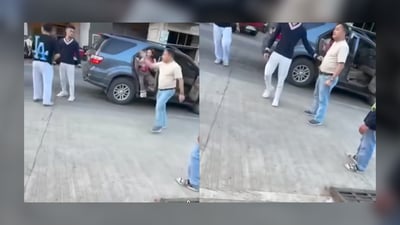 LTO suspends license of driver who brandished gun near Baguio’s Stone Kingdom
