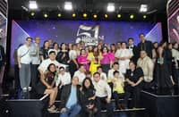 the lead stars, producer Sylvia Sanchez and key people behind Im Perfect