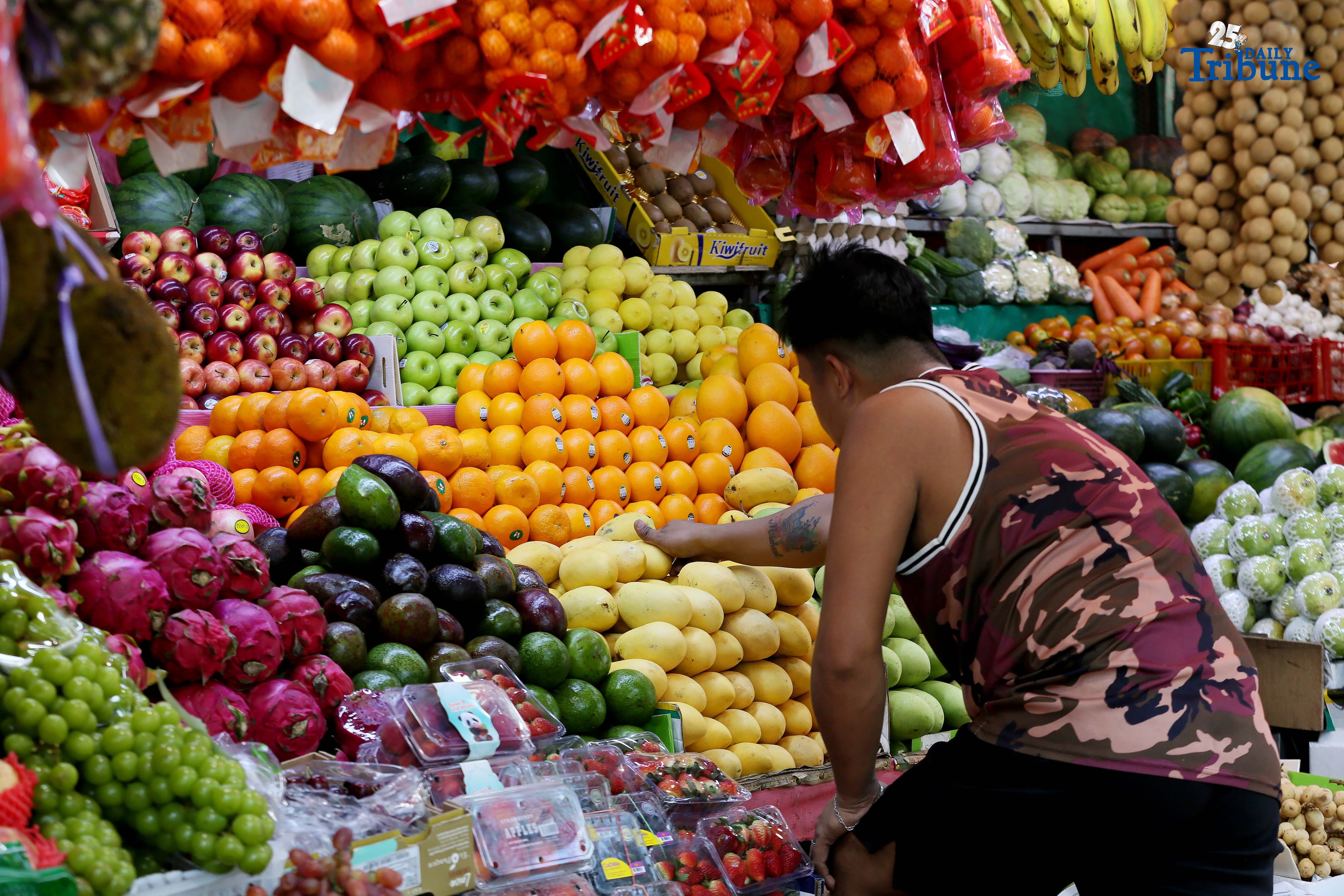 Round fruits for good luck all year round