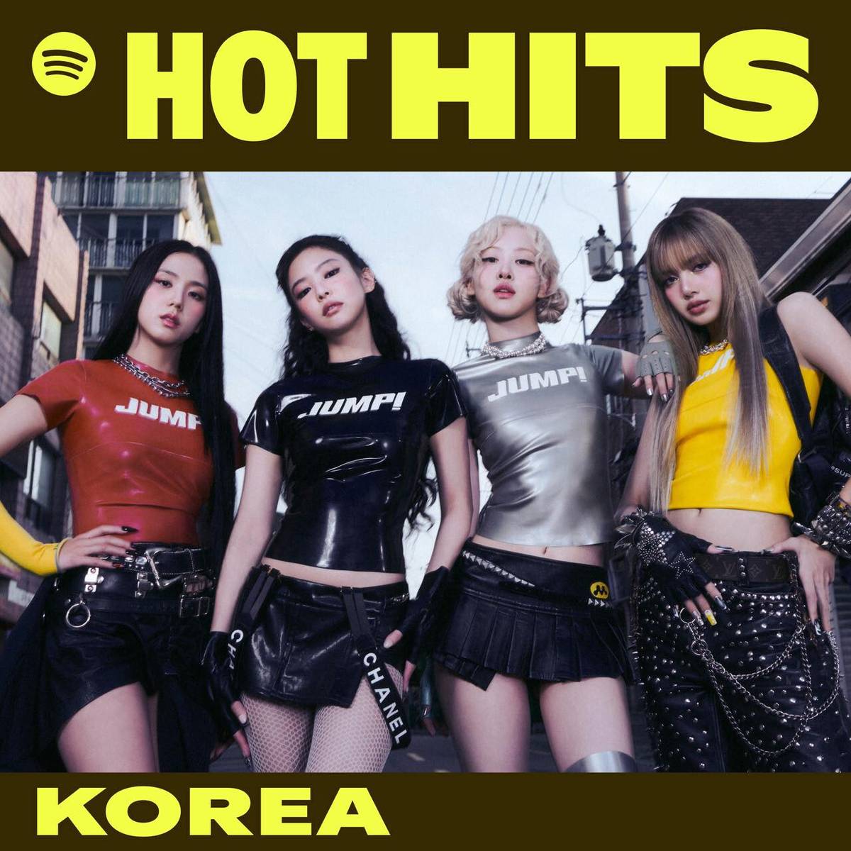 BLACKPINK Jennie, Lisa, Jisoo and Rosé.