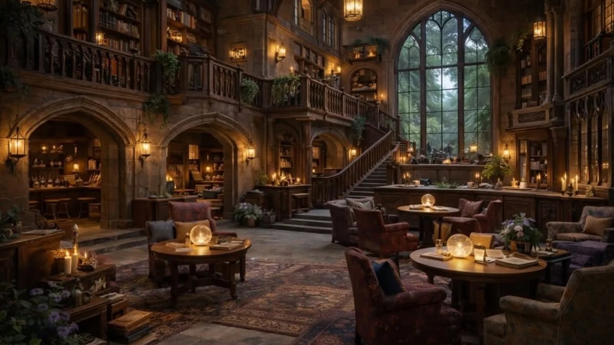 HOTEL lobby.
