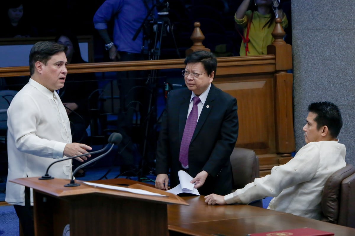 Marcoleta votes no on 2026 budget, flags audit red flags