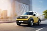 ROLLING along an urban road, the VinFast VF3 highlights the smaller end of the all-electric range offered at the new Davao dealership.