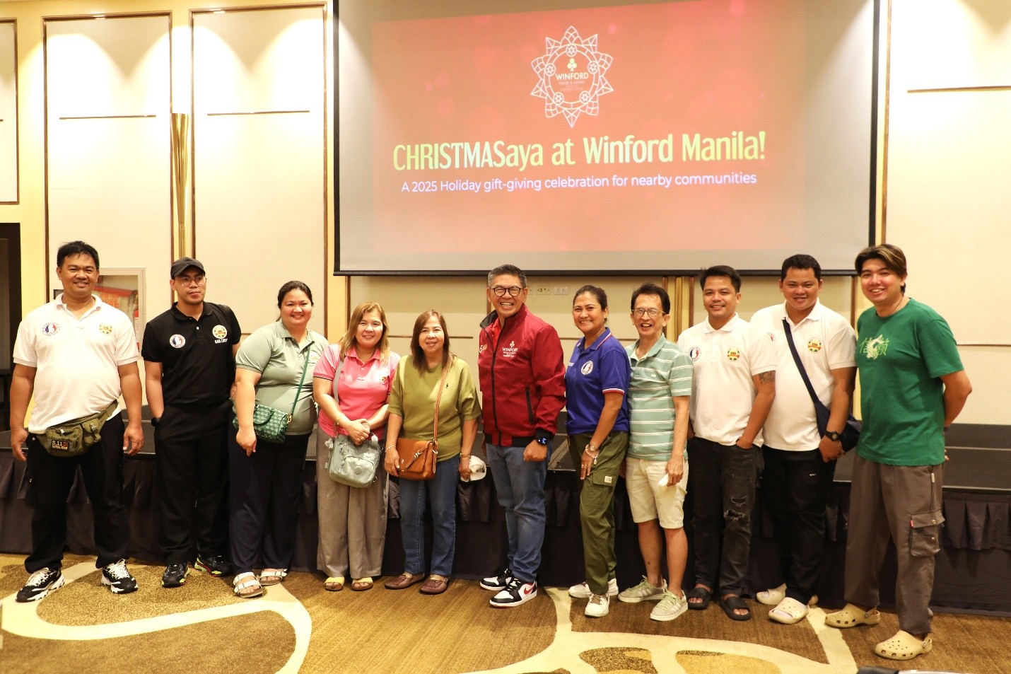 Winford Manila spreads holiday cheer to Sta. Cruz communities