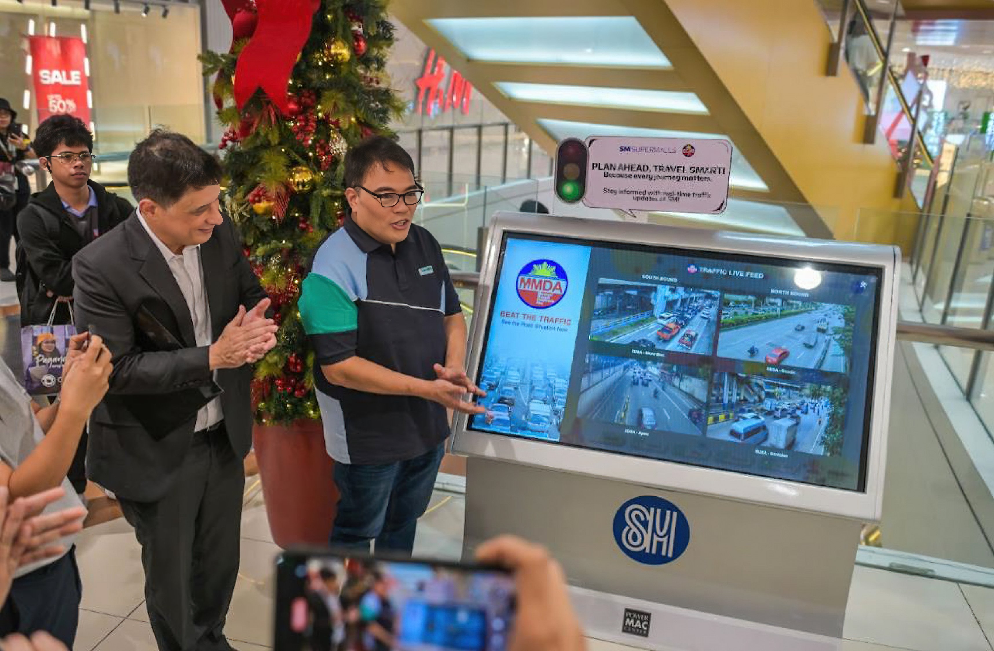 SM Supermalls and MMDA launch SMART Mobility and Traffic Information Sharing project at SM Megamall