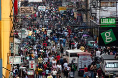 New Year rush