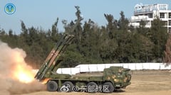 China fires missiles on second day of military drills around Taiwan