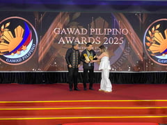 Bong Go receives Gawad Pilipino Lingkod Bayan Award 2025