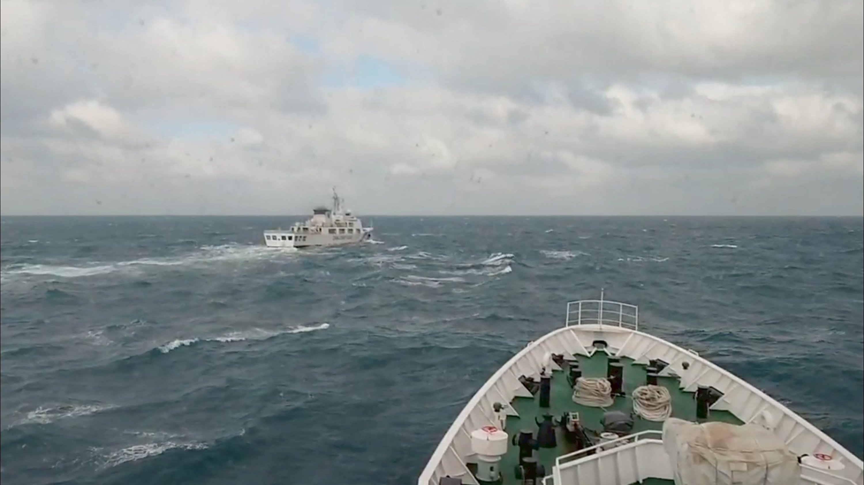China, Taiwan maritime standoff continues