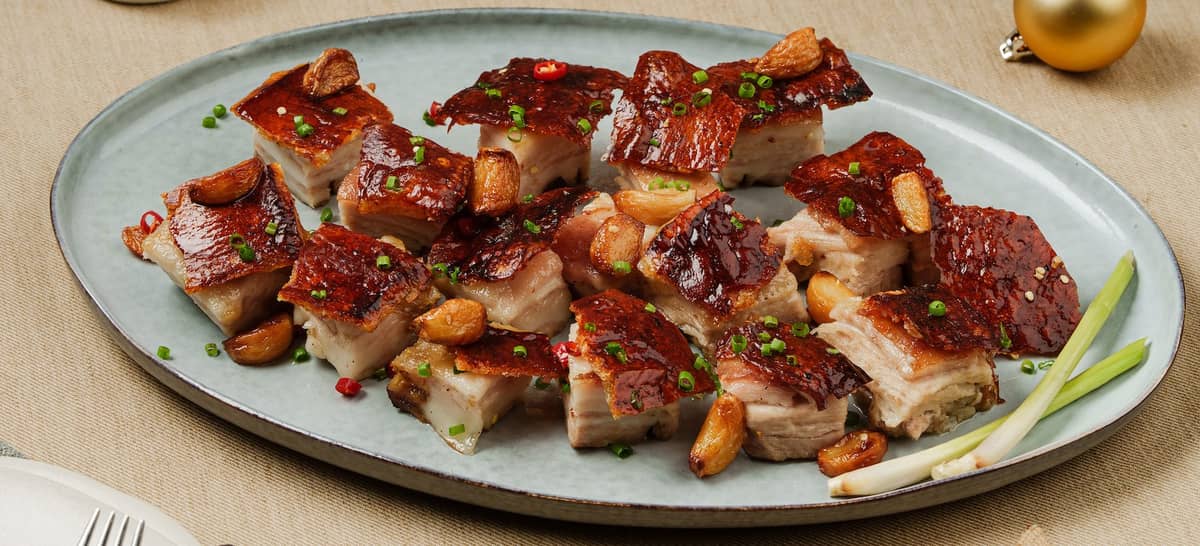 TATATITO’s Crispy Roast Lechon.