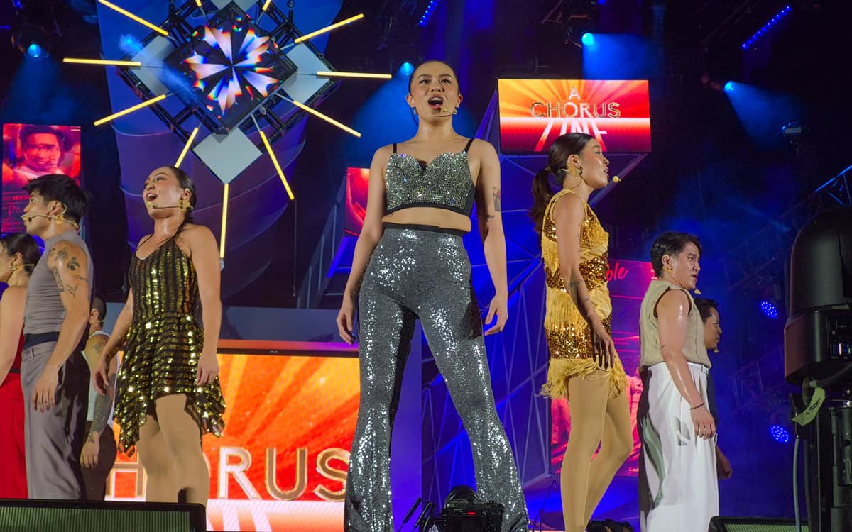 Cast of Theater Group Asia's, A Chorus Line
