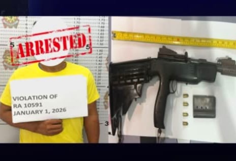 Gunrunner arrested in New Year’s Day buy-bust in Nueva Ecija