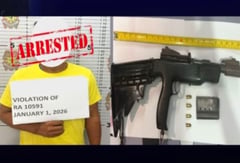 Gunrunner arrested in New Year’s Day buy-bust in Nueva Ecija