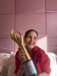 VETERAN Actress Jackie Lou Blanco with her Aliw Award reflects on grief, faith, and finding refuge onstage through her performance in The Foxtrot.