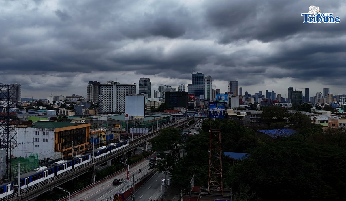 (January 02 2026) The dark clouds were seen from Quezon City on Friday January 2 2026. The Philippine Atmospheric, Geophysical and Astronomical Services Administration (PAGASA release the new roster of tropical cyclone names for 2026, as it reported the prevailing weather systems and a possibility of one tropical cyclone developing or entering the Philippine area of responsibility this month. PAGASA uses domestic cyclone names, in the alphabetical order from A to Z, excluding the letter X. The list includes Ada, Basyang, Caloy, Domeng, Ester, Francisco, Gardo, Henry, Inday, Josie, Kiyapo, Luis, Maymay, Neneng, Obet, Pilandok, Queenie, Rosal, Samuel, Tomas, Umbertoa, Venus, Waldo, Yayang and Zeny. Photo/Analy Labor