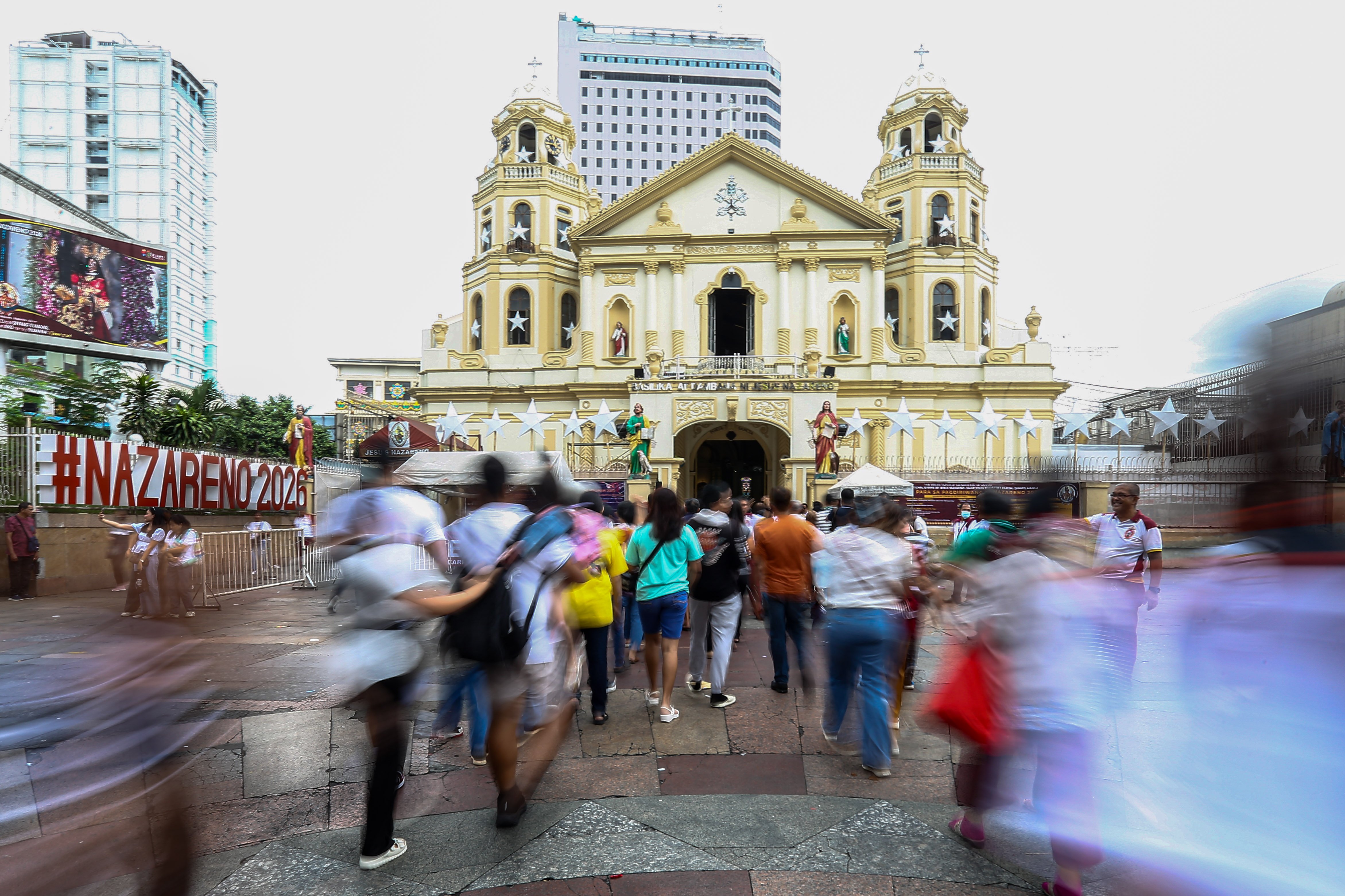 Catholic devotees hear First Friday mass at Quiapo Church 