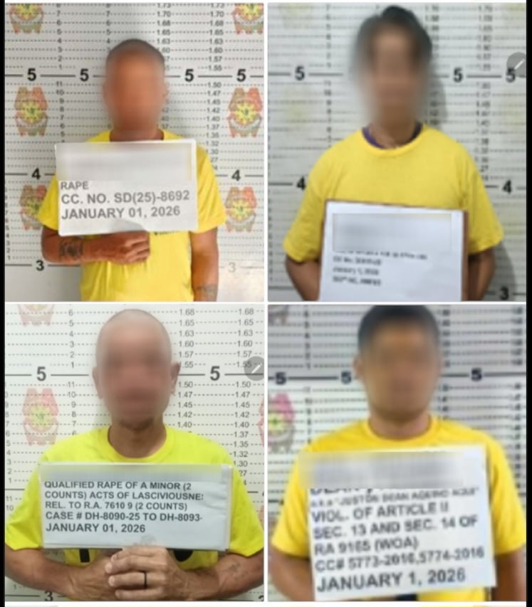PRO3 arrests high-profile fugitives in New Year’s Day operations