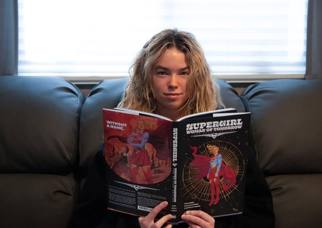 MILLY Alcock for ‘Supergirl Woman of Tomorrow.’