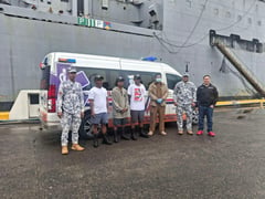 US Navy ship rescues three Pangasinan fishermen off Cape Bolinao