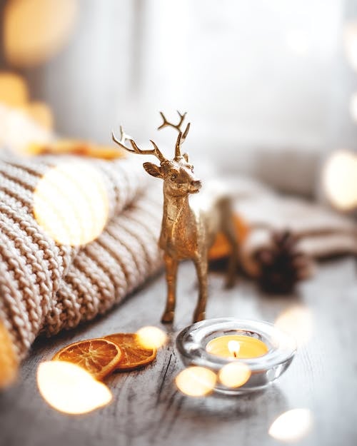 WARM energy, gentle rituals and the luck the golden deer attracts.