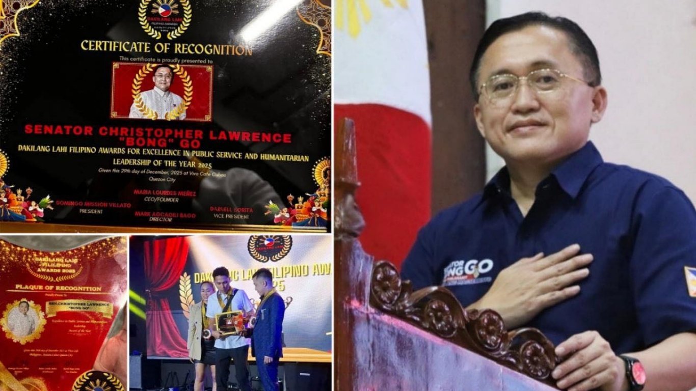 Go receives Dakilang Lahi Filipino Award