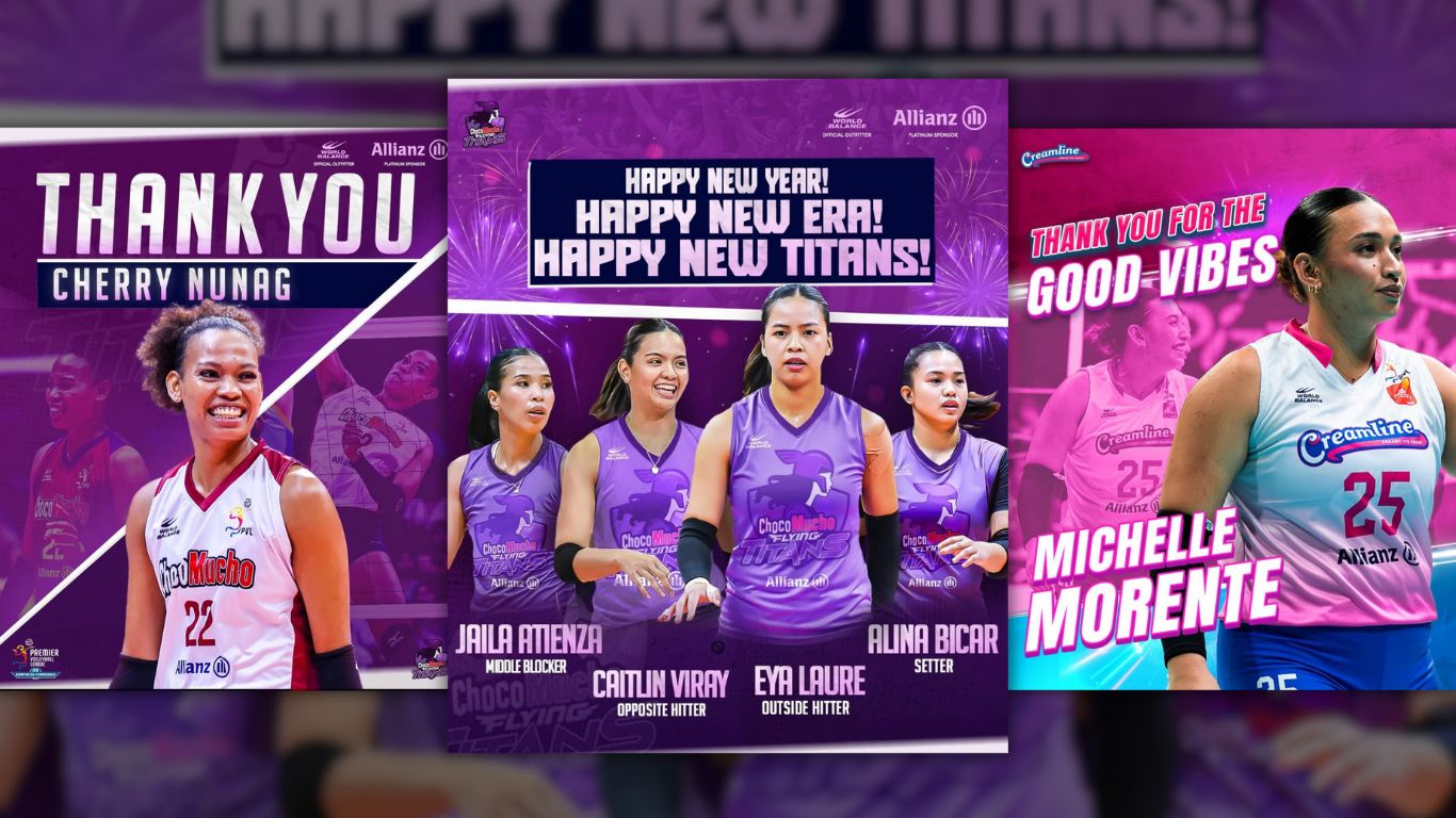 Revamp continues for PVL squads 
