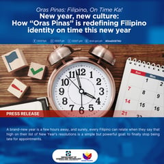 DoST urges Filipinos to join Oras Pinas campaign for time consciousness