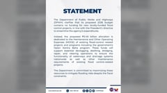 DPWH: Budget lack shifts focus to flood-control maintenance